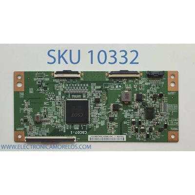 T-CON PARA TV TCL / NUMERO DE PARTE ST6451D08-2 / CSC07-1 / 34291100D82411HSNL9L0001RJ01 / DISPLAY ST6451D08-2 VER.2.1 / MODELO 65R655	